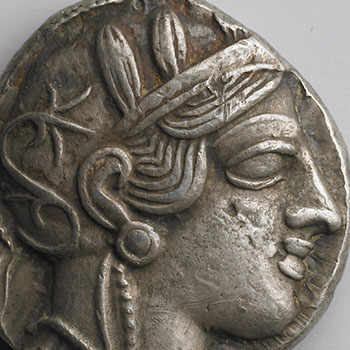 Coin with Athena