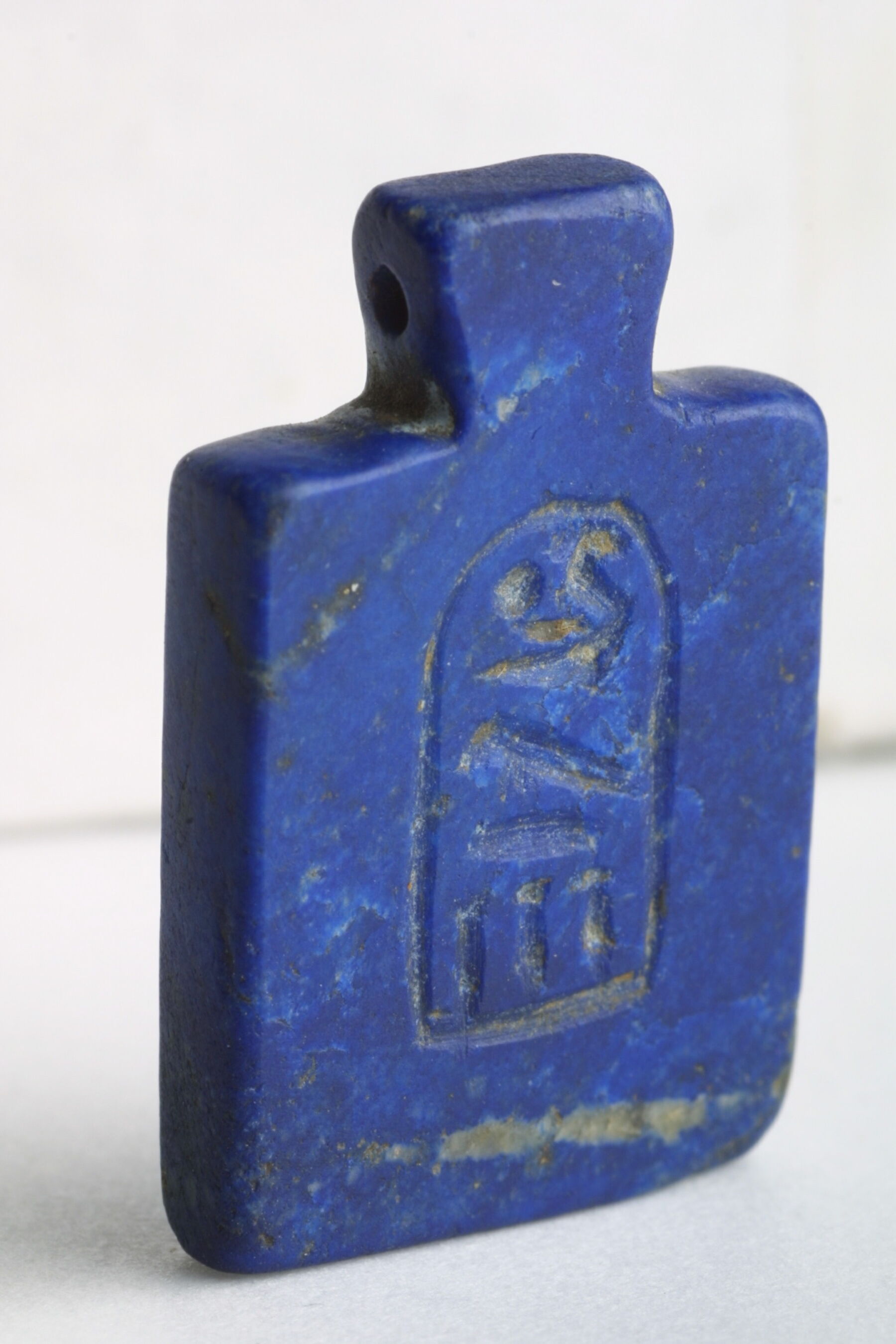 Lapis Tablet Amulet with the Name of Maathorneferure