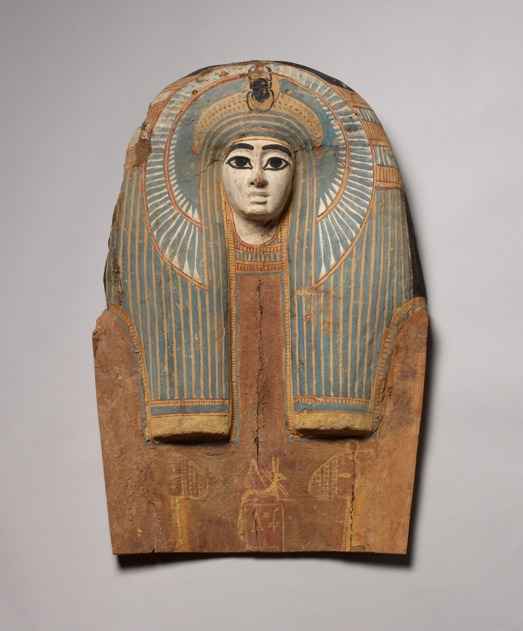 Partial Inner Coffin Board of a Woman
