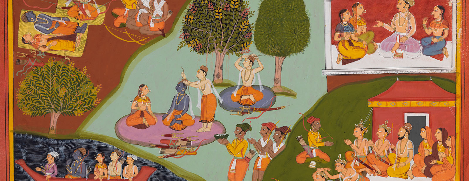 Rama leaves for exile
