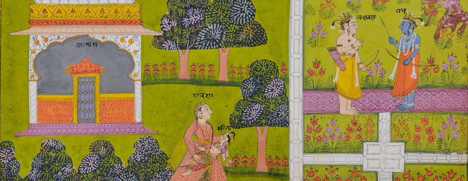 Sita is kidnapped by Ravana