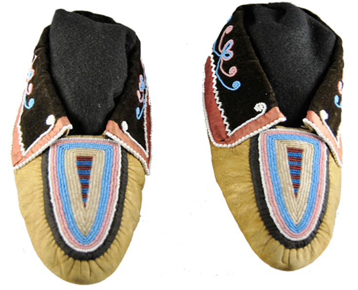 Seed Bead Moccasins