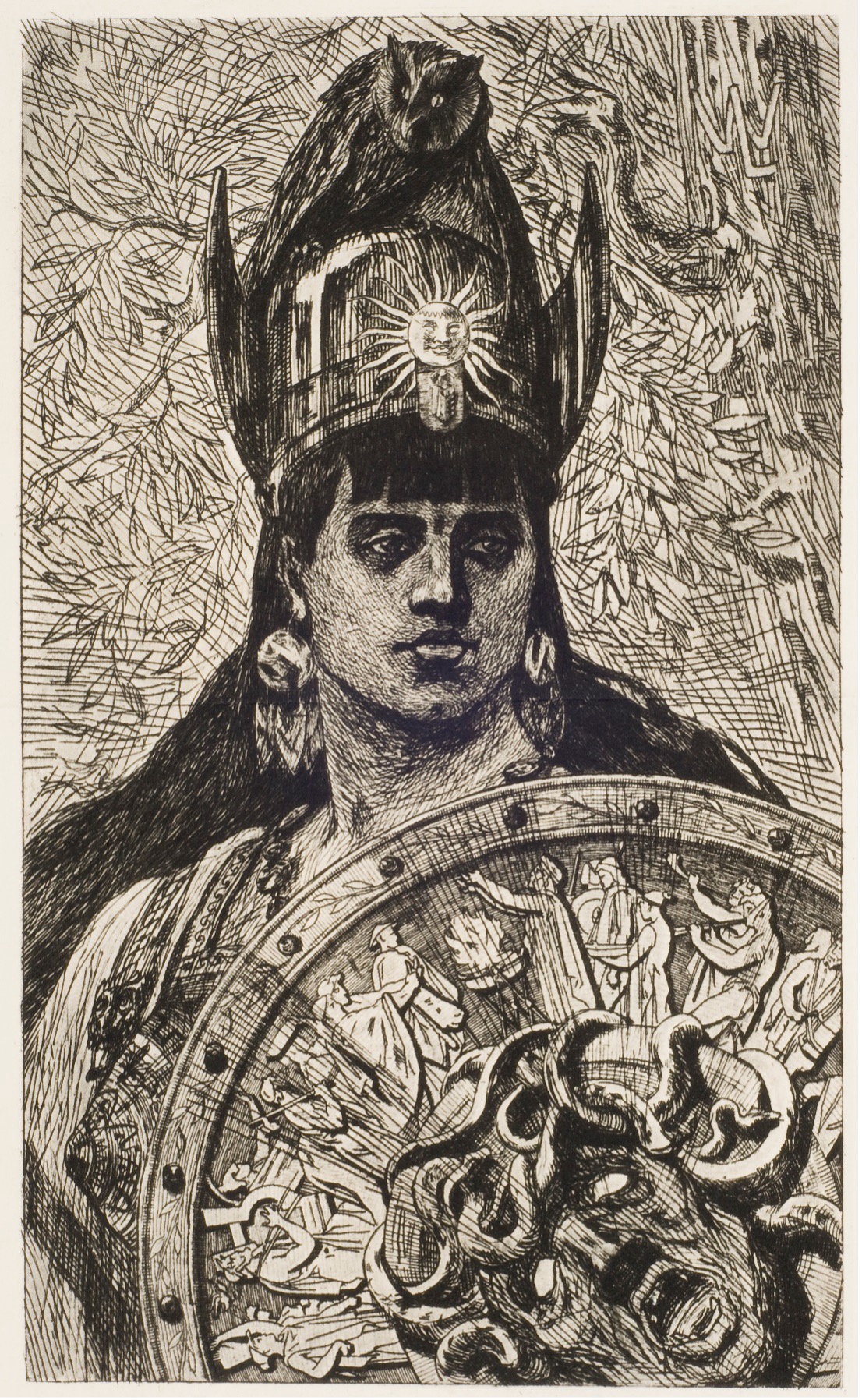 Félicien Rops Etching