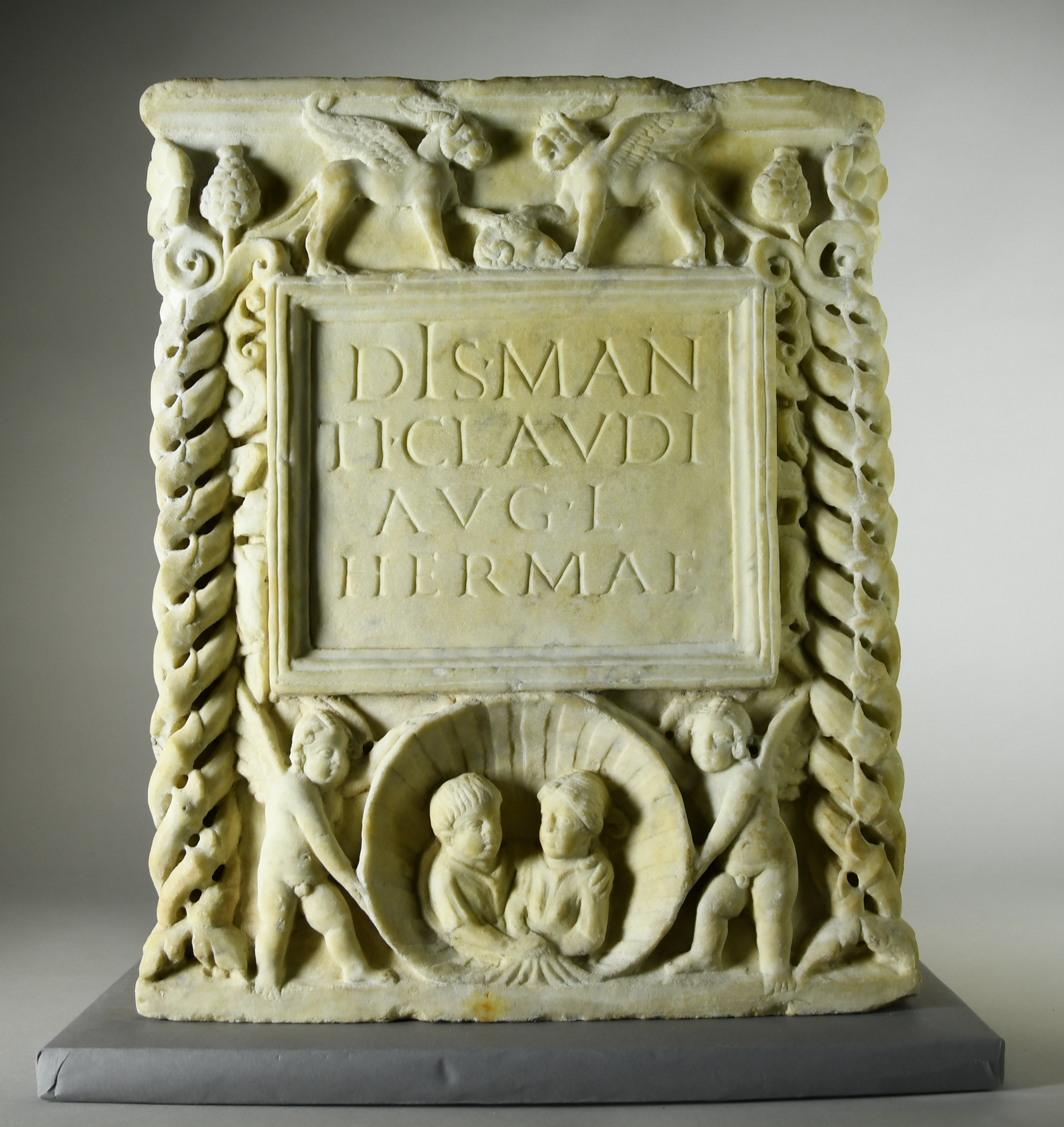 Cinerary Urn for Tiberius Claudius Hermas  