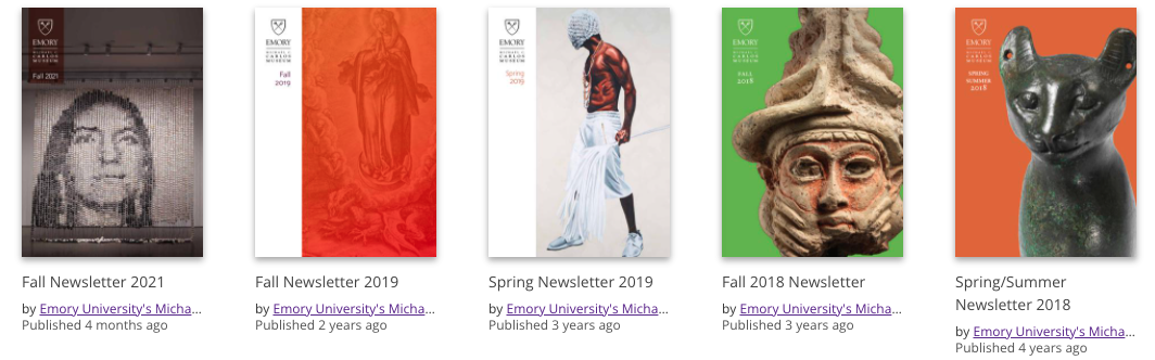 newsletter covers