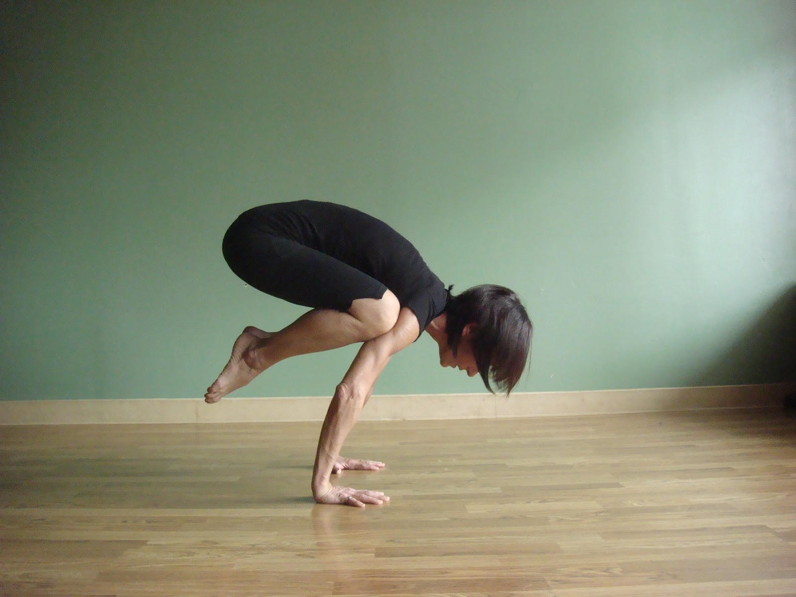 Yoga instructor Anna Leo
