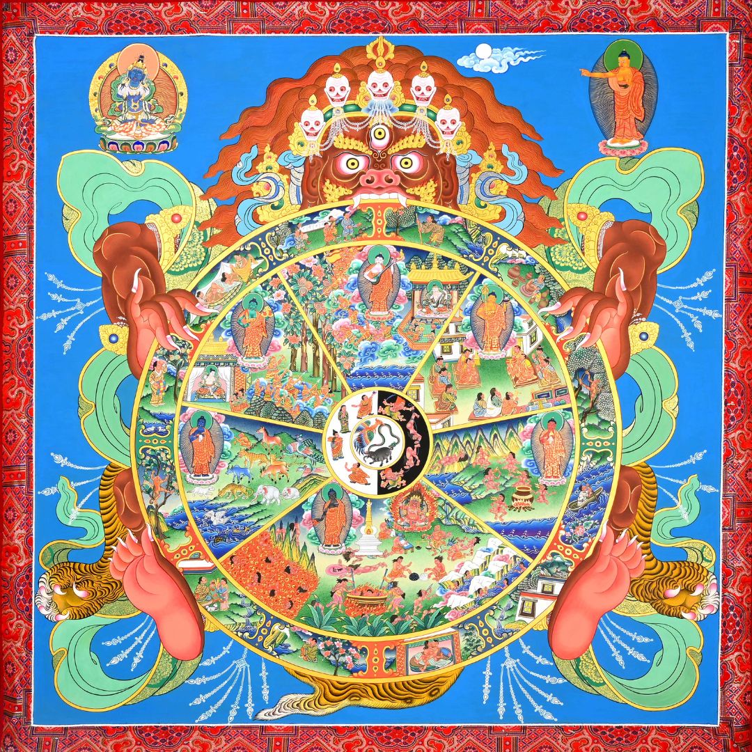 bhavacakra or “wheel of becoming,”