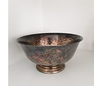 silver bowl