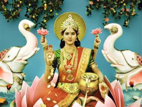 Maa Laxmi by Manjari Sharma