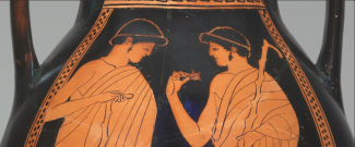Image on a vessel